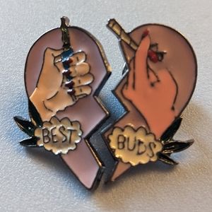 Best Buds Enamel Pins (2)